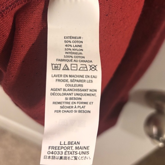 LL Bean Shirt Men's XXL Two-Layer River Driver Traditional Fit Henley NEW - Picture 5 of 7